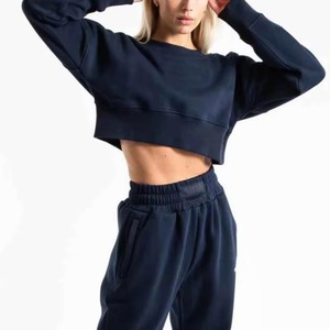 Sudadera Oversize Unisex de Estilo Único para Mujer, Hombros Caídos, Color Sólido, Nueva Moda, Poliéster/Algodón Transpirable, Invierno 2026, Mejor Precio - Product Image 2