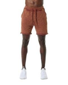 <b>Washed</b> Cotton Men's Acid <b>Washed</b> Solid Windproof High Waist Drawstring Closure Eco-Friendly Streetwear Shorts OEM Service Custom - Product Image 6