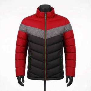 Stylish Custom Made <b>Men</b> Puffer <b>Jacket</b> Bubble Quilted Hooded Bomber Premium Warm Winter <b>Jacket</b> For Cold Weather With Best Price - Product Image 1