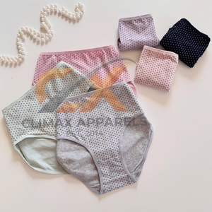 Custom Private Label <b>Women's</b> Sexy <b>Boxer</b> <b>Briefs</b> OEM Breathable Cotton Spandex Mid-Rise Underwear Bulk Manufacturer - Product Image 2