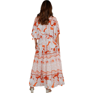 Vestido Maxi Estampado para Mujer, Elegante para Uso Diario - Product Image 5