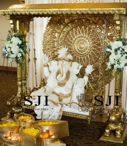 Estatuas de Ganesha de Madera para Bodas Indias de Shobha Jain Impex, desde Delhi - Product Image 3