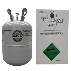Gaz réfrigérant R449A en gros d'usine, poids net 25lb/11.3kg, bouteille jetable, haute pureté, haute qualité, pour climatiseur - Product Image 5