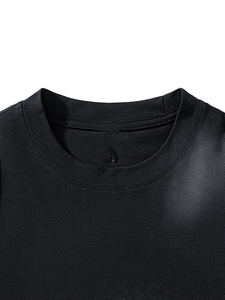 Nouveaux T-shirts pour hommes, coupe courte, en jersey épais, design personnalisé, style streetwear, fabrication OEM, vente en gros, meilleures ventes - Product Image 4