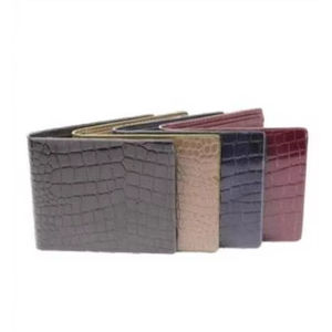 กระเป๋าสตางค์ผู้ชายสุดหรู หนังแท้ ตกแต่งลายปัก คุณภาพสูง บรรจุในกล่องของขวัญขนาดเล็ก - Product Image 6