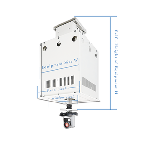 Elevador de Proyector Motorizado para Techo con Control Wi-Fi, Dibujo <span class=keywords><strong>CAD</strong></span> Gratuito, Posicionamiento de Alta Precisión, Retorno Automático y Protección Contra Fallos de Energía - Product Image 4