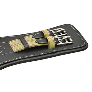 สายรัดเอวม้าหนังแท้พร้อมหัวเข็มขัดสแตนเลสสีพื้น อุปกรณ์ขี่ม้า - Product Image 3