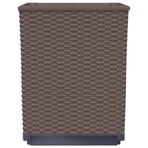 Planters by Planters Lot de 2 pots et jardinières marron en polypropylène 11,8"x11,8"x14,6" - Product Image 5