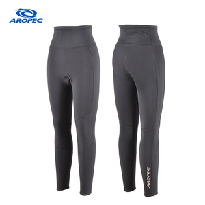 Pantalones de Buceo para Mujer Aropec de Neopreno Superelástico de 3 mm, Rodilleras Supratex, Leggings Térmicos de Cintura Alta para Surf, OEM/ODM - Product Image 1