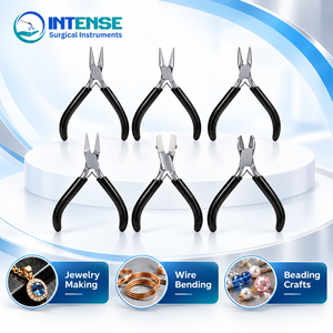 Wholesale Professional 6 Piece Jewelry Making <b>Pliers</b> <b>Set</b> Stainless Steel Tools Custom Packaging INTENSE SURGICAL INSTRUMENTS - Product Image 3