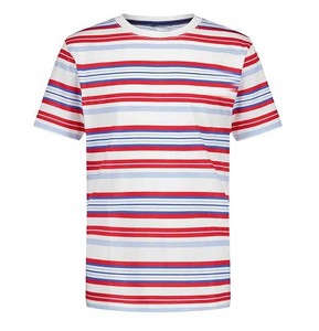 Camiseta a Rayas de Algodón Sostenible Premium, Tejido Suave y Amigable con la Piel, Estilo Europeo Náutico, Fabricante - Product Image 6