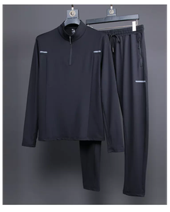 Survêtements imprimés à capuche pour hommes, durables et écologiques, en polyester recyclé, ensembles de sport, vente en gros, en promotion - Product Image 6