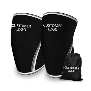 Genouillères de musculation de compétition en néoprène 7 mm, nylon respirant, compression réglable, robustes, unisexe, soutien du genou - Product Image 6