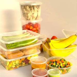 Conteneur alimentaire jetable rectangulaire en PP, personnalisable en couleurs, pour grossistes, échantillon disponible, OEM/ODM, pour plats à emporter - Product Image 2