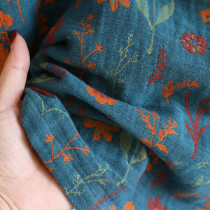 Peignoir Kimono Yukata en Coton Jacquard Teint en Fil, Élégant et Décontracté pour Femme, Fermeture à Cordon, Anti-Bactérien, Écologique - Product Image 6