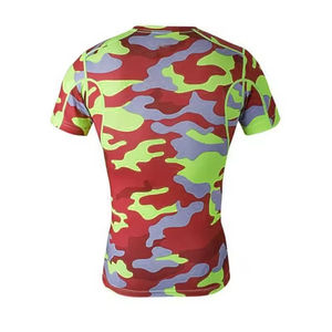 เสื้อรัดกล้ามเนื้อแขนยาวสำหรับผู้ชาย MMA ยิวยิตสู แบบสั่งทำพิเศษ ระบายอากาศได้ดี ป้องกันแบคทีเรีย แห้งเร็ว ผลิตจากผ้าสแปนเด็กซ์/ไนลอน - Product Image 2