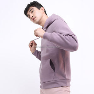 Nardon Apparel Sweat à capuche épais en éponge française pour homme Vintage Plain Blank Hoodie pour homme - Product Image 5