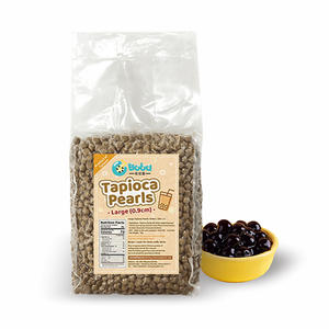 Perles de tapioca au sucre brun KEIFU 3 kg, OEM/ODM, en sachet, boules de boba moelleuses instantanées, tailles de 4 à 10 mm, pour garniture de boisson au lait de bulles - Product Image 6