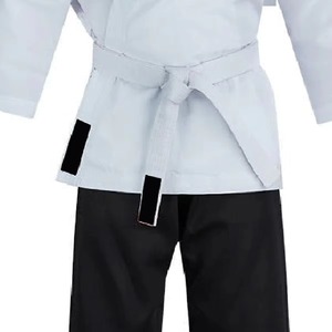 Uniforme de Karate de Artes Marciales 100% Algodón, Tela Premium Transpirable y Ligera, Traje de Entrenamiento de Calidad Superior, Ajuste Atlético - Product Image 3