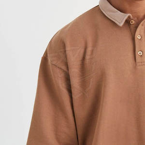 Polo Oversize de Corte Holgado, Ropa Casual Transpirable de Manga Corta para Hombre a Bajo Precio - Product Image 5