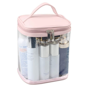 Reusable Cosmetic <b>Bag</b> Clear <b>Makeup</b> <b>Bag</b> Internal Pocket Waterproof Customizable <b>Transparent</b> PVC for Gift & Daily Use Vietnam - Product Image 2