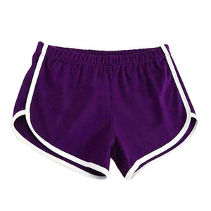 Wearpex Custom Logo Women's Mid-Waisted Eco-Friendly Micro Stretch Quick Dry Breathable Spandex-Free Biker Gym Shorts <b>Drawstring</b> - Product Image 4