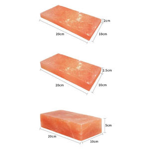 Briques de sel rose de l'Himalaya naturel, tuiles de sel sculptées à la main pour la décoration murale intérieure et les salles de spa - Product Image 6