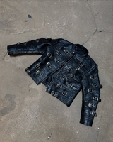 Jaket Kulit Pria dengan Logo yang Dapat Disesuaikan - Mantel PU Slim Fit untuk Berkendara Motor, Fashion Streetwear, kualitas tinggi
