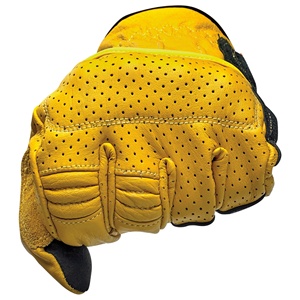 Gants de moto en cuir à doigts entiers au design unique ZYDAR SPORTS, unisexes, coupe-vent et imperméables - Product Image 4