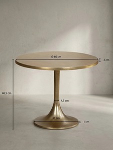 Mesa de centro moderna Fresh Choice con forma orgánica y patas cónicas para muebles de sala de estar - Product Image 1