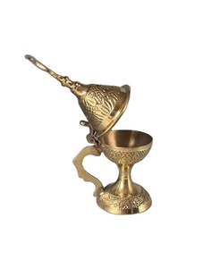 Vintage Style Brass Incense Burner Hand Engraving Designing Wholesale High Elegant Censer and <b>Sachet</b> Smeller in Best Prices - Product Image 1