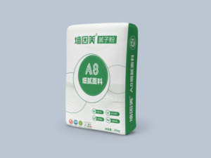 Poudre de mastic de surface fine de qualité industrielle QYM A8, 20 kg, haute adhérence, écologique, anticorrosion, certifiée ISO A+, finition lisse - Product Image 1