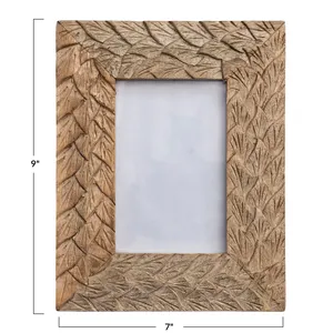Marco de Fotos de Madera Natural Creativo para Exhibición en Mesa y Regalos Personalizados, Acabado Natural para Decoración de Mesa en Hogar u Oficina - Product Image 5