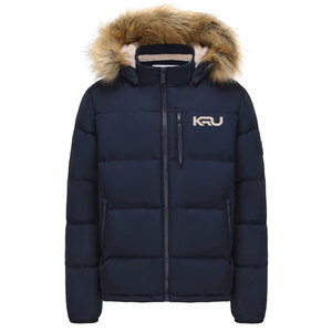 Chaqueta de Invierno Acolchada para Hombre, Ligera y Transpirable, con Capucha y Logotipo Frontal, Resistente al Viento y Cálida, para un Estilo Casual - Product Image 1