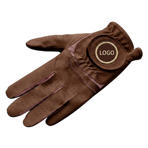 Custom Private Label Cabretta Leather Golfing <b>Gloves</b> Soft Supple <b>Grip</b> Professional Manufacturer High Quality - Product Image 5