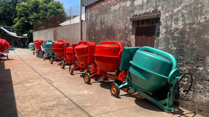 เครื่องผสมปูนคอนกรีต250L 380L แบบพกพาใช้น้ำมันเบนซินหรือพลังงานไฟฟ้าสำหรับใช้ในโครงสร้างพื้นฐานจากเวียดนาม - Product Image 5