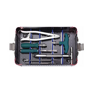 Ensemble d'instruments chirurgicaux maxillo-faciaux orthopédiques CMF en acier inoxydable, modèle DC-PK-0055, vis canulée de 6,5 mm, certifié CE - Product Image 5