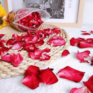 Thé aux pétales de rose bio sans caféine, tisane aux pétales de rose bio, personnalisation du logo, nouveaux pétales de rose frais - Product Image 5