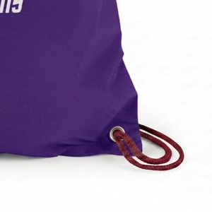 Custom Print <b>Drawstring</b> <b>Backpack</b> Lightweight Waterproof Polyester Gym Sports Bag Reusable Daily Use - Product Image 6