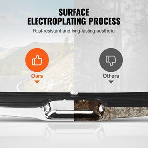 1995-2004 pour Toyota pour Tacoma Pare-chocs arrière en acier chromé Pare-chocs de voiture - Product Image 5