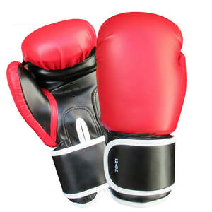 Guantes de Boxeo para Niños con Logotipo Personalizado, 14 Oz, Cierre Ajustable con Gancho y Bucle, Material PU Impermeable para Kickboxing, Artes Marciales, MMA - Product Image 1