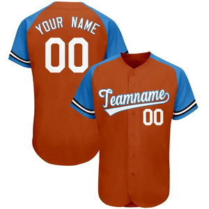 Maillot de baseball personnalisé pour femme et homme, style streetwear hip-hop, imprimé graphique, surdimensionné, impression 3D, 100% polyester, séchage rapide, OEM - Product Image 6
