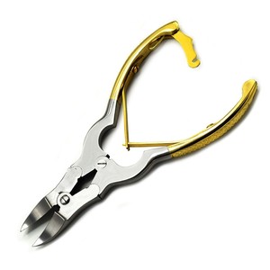 Coupe-ongles professionnel en acier inoxydable à double ressort, ouverture large, robuste pour ongles épais (doigts/des orteils) - Product Image 1