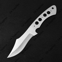 Couteau utilitaire léger et durable en acier 1095 à haute teneur en carbone, lame polie à pointe tombante, couleur personnalisée, fournitures UA