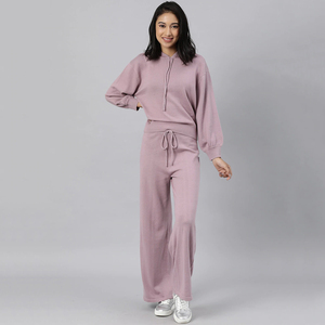Chándales de Invierno 100% Algodón, Ropa Deportiva Urbana, Logotipo Personalizado Impreso, Transpirable, Antibacterial, Secado Rápido, Talla Grande XXL, Sudadera con Capucha para Mujer - Product Image 4