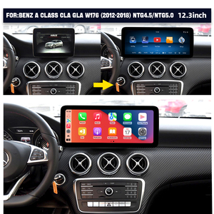 Pantalla de Navegación GPS Multimedia para Automóvil ZLH Linux para Mercedes Benz Clase A CLA <span class=keywords><strong>GLA</strong></span> W176 W117 <span class=keywords><strong>A180</strong></span> A200 2012-2018 con CarPlay Inalámbrico - Product Image 1