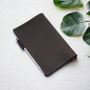 Couverture de carnet à spirale A5 rétro en cuir souple, personnalisable avec impression, papier naturel, vente en gros, produit OEM - Product Image 1