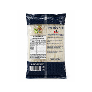 เส้นข้าวแห้งชามี ขนาด 1 มม. 500 กรัม ปรุงเร็วสำหรับซุปและผัด - Product Image 3