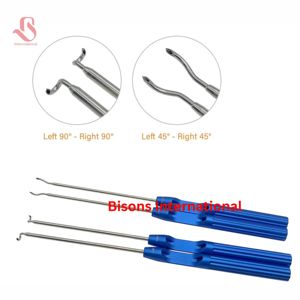 Gancho de Sutura Manual para Artroscopia Bisons, Herramienta Quirúrgica Ortopédica, Lazo Médico de Acero Inoxidable Reutilizable - Product Image 4