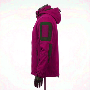 Chaqueta Softshell Ligera para Hombre de Alta Calidad, Cortavientos, Impermeable, Forrada con Forro Polar Cálido, para Senderismo al Aire Libre - Product Image 2